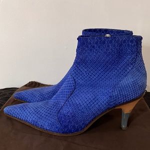 DRIES VAN NOTEN SUEDE BOOTIES
